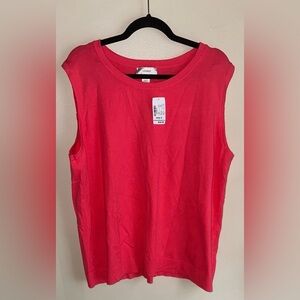 Cj Banks sleeveless sweater